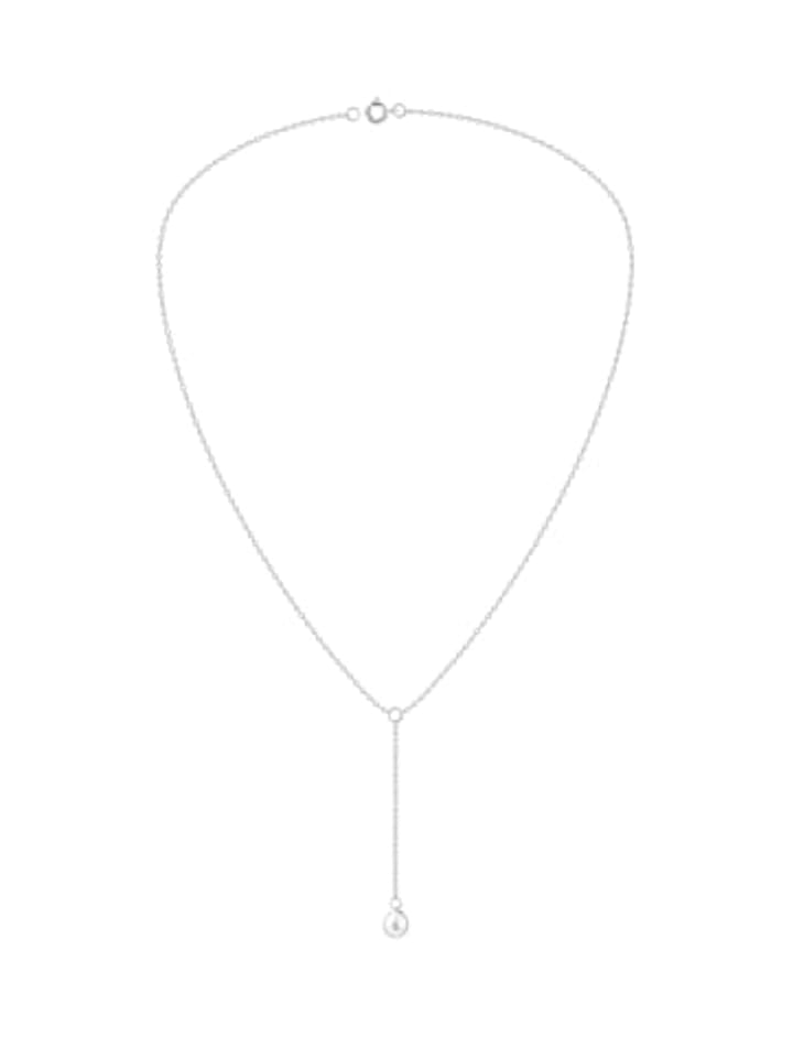 

Alexander York Жемчужное колье Y-образной формы из серебра 925 пробы