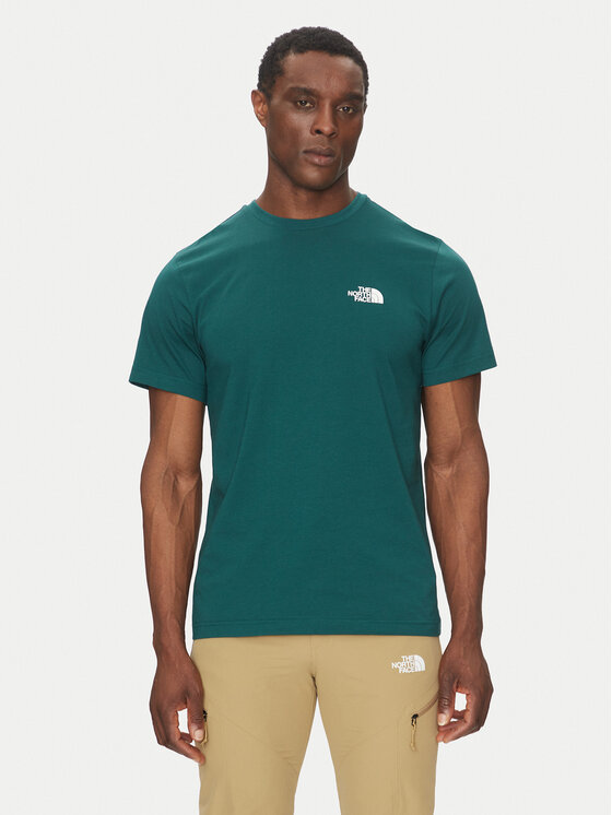 

Футболка обычного кроя NF0A87NG6GI1 The North Face, зеленый