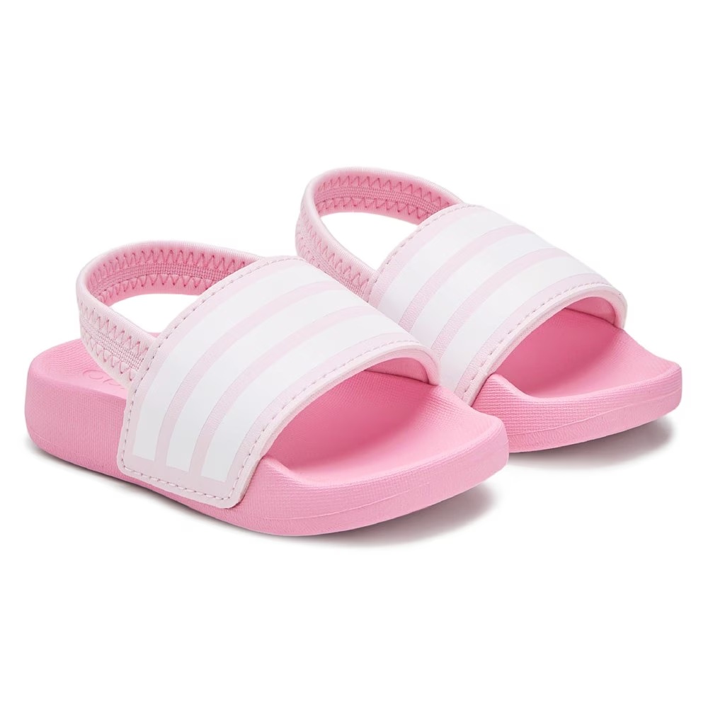 

Детские сандалии adilette estrap для малышей Adidas, pink/white