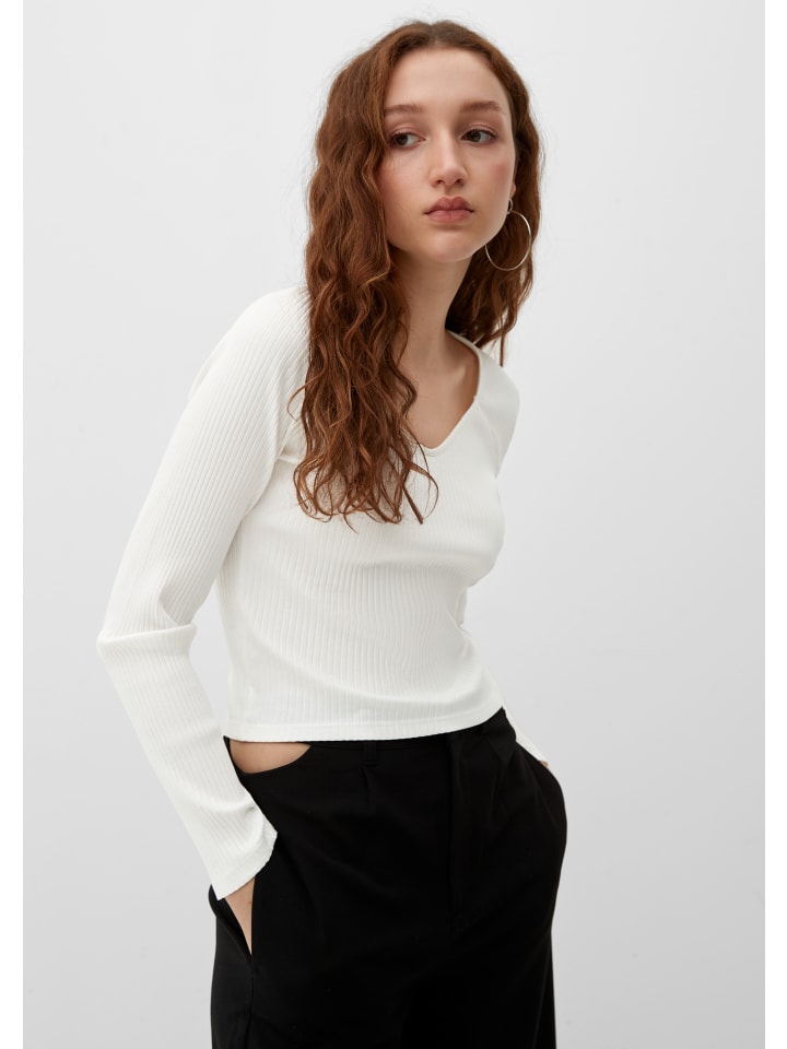 

Футболка QS, кремовый