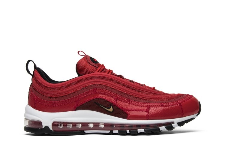 

Кроссовки Nike CR7 x Air Max 97 'Portugal Patchwork', красный