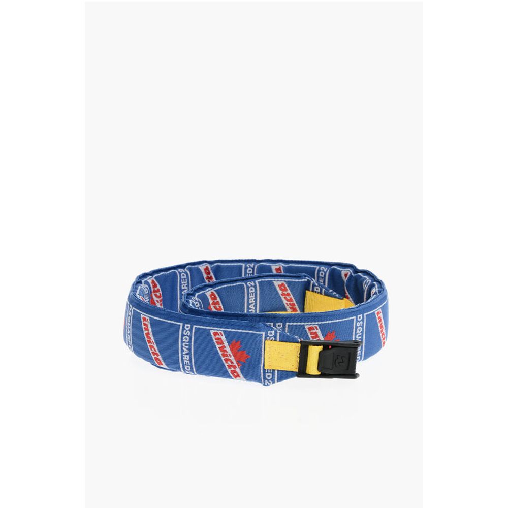 

Ремень рюкзака с пряжкой безопасности INVICTA 40 мм Dsquared2, Blue