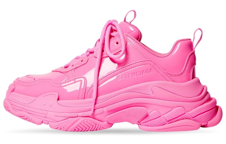 

Кроссовки Balenciaga Women's Triple S Sneaker 'Pink Patent'