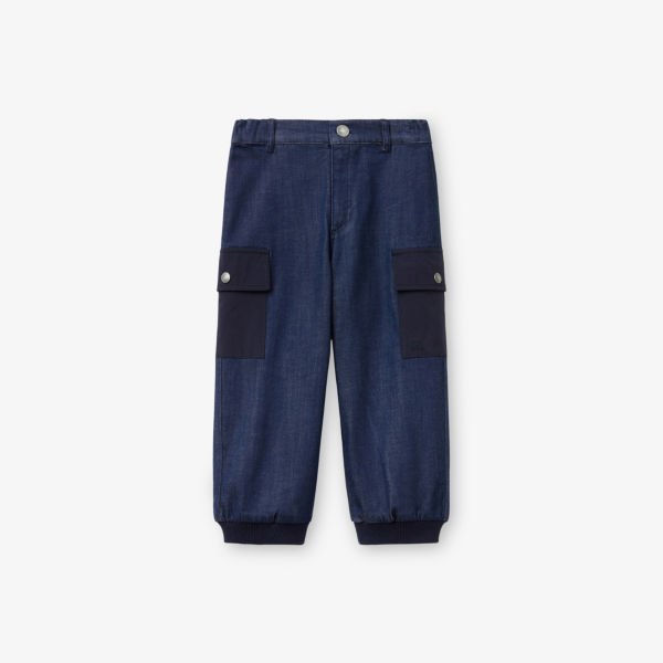 

Джинсовые джоггеры Benetton 18 месяцев - 6 лет, синий