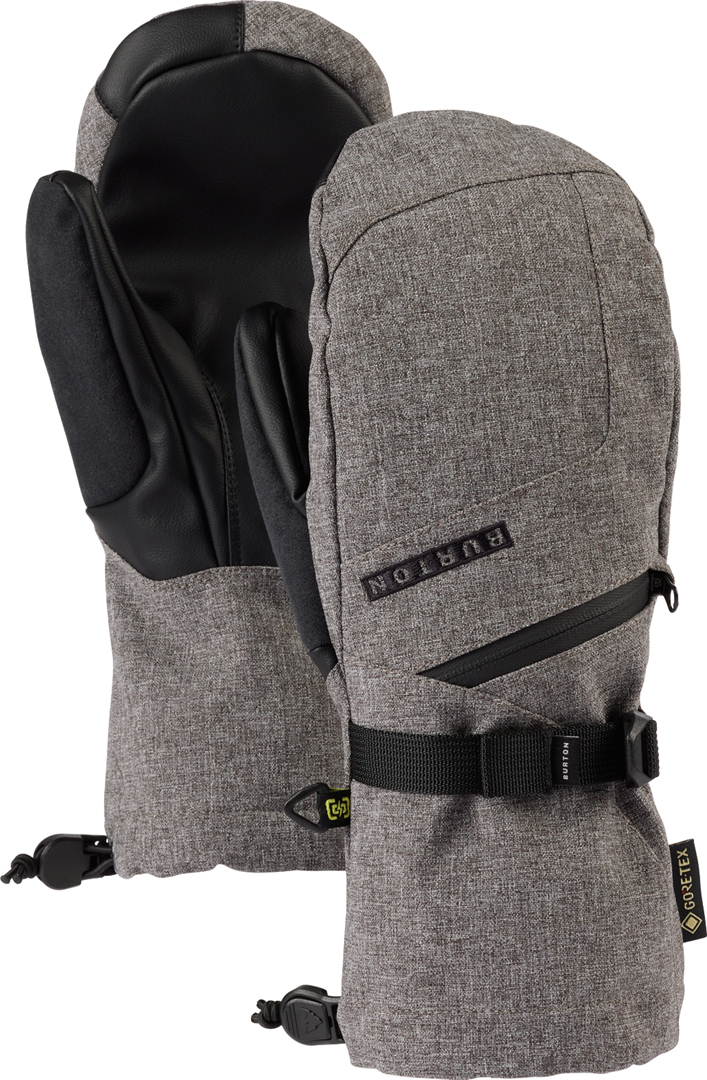 

Burton Женские перчатки gore tex mitt grey heather XS