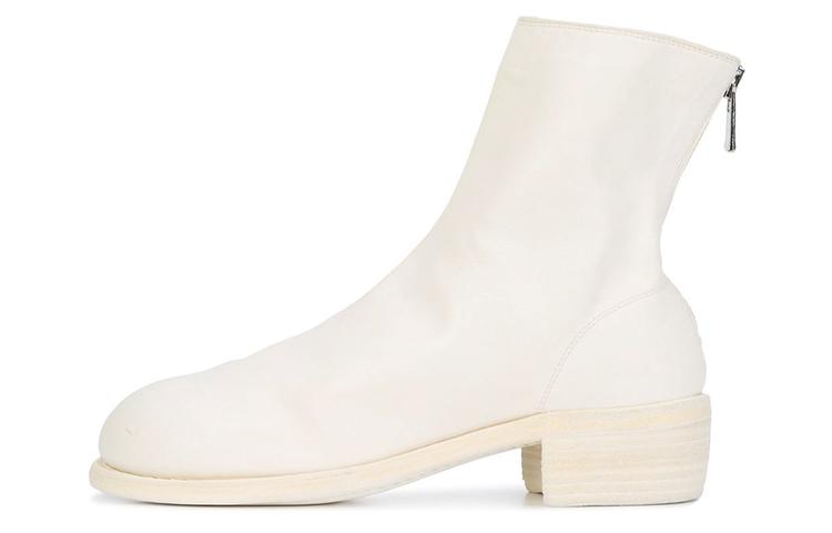 Белые женские ботинки GUIDI
