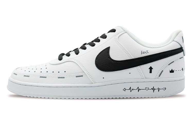 

Мужские кроссовки для скейтбординга Nike Court Vision 1, Black/White