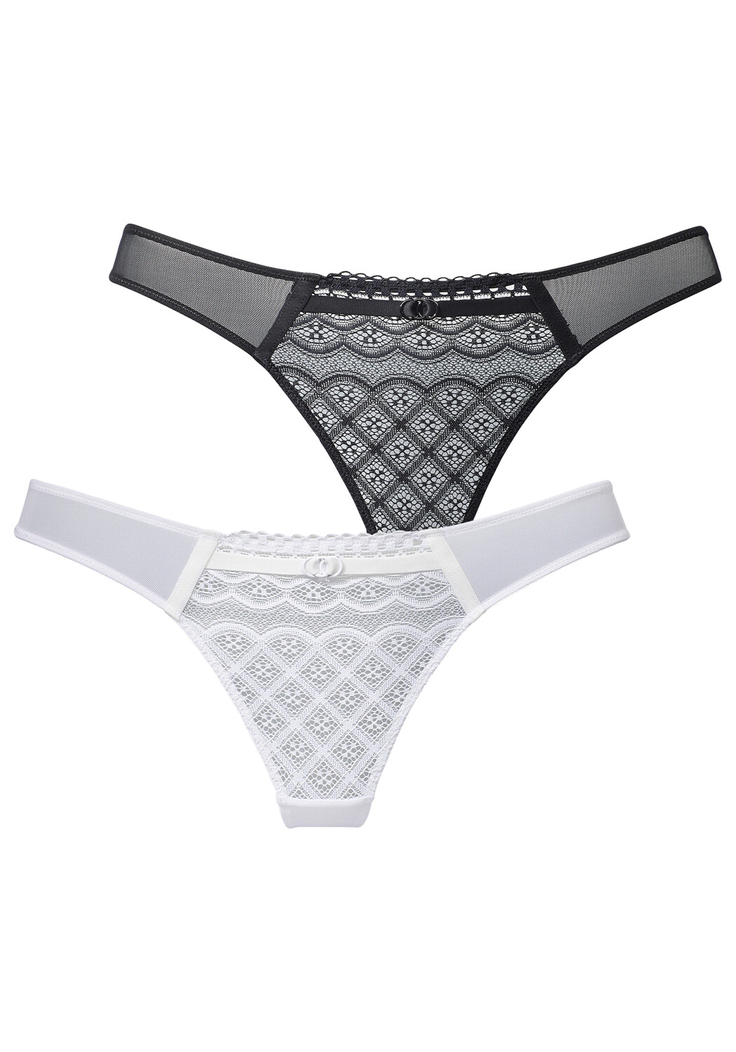 

Стринги PETITE FLEUR, цвет weiß+schwarz