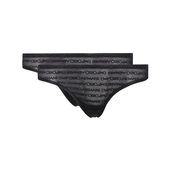 

2 пары трусиков Emporio Armani, черный