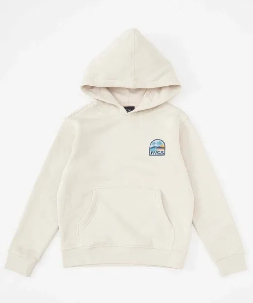 Детская толстовка RVCA Kids SUNNY DAYS HOODIE [модель осень/зима 2024] / Детская толстовка с капюшоном и принтом на спине RVCA Kids — фото 2