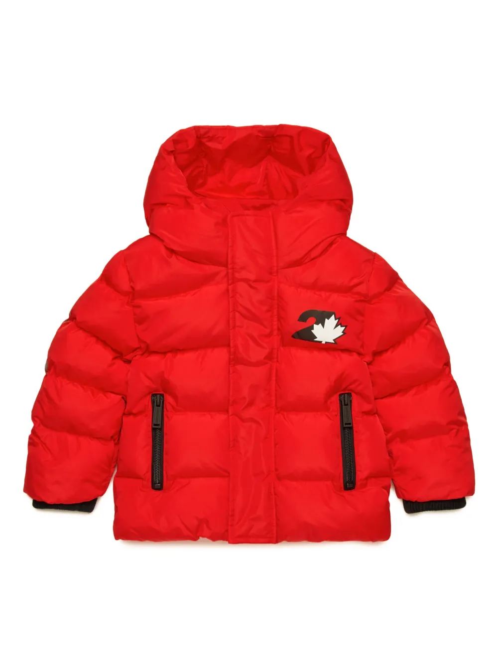 

Куртка с логотипом DSQUARED2 KIDS, красный
