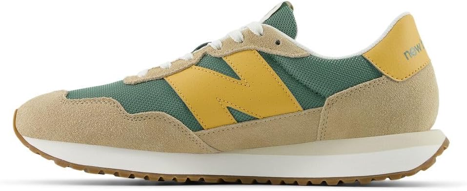 Мужские кроссовки для бега по шоссе New Balance 237 V1 Classic, Dark Juniper/Dried Apricot — фото 2