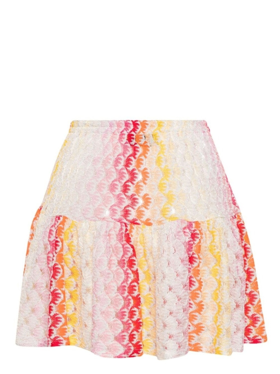 

Missoni кружевная юбка с оборками, серый