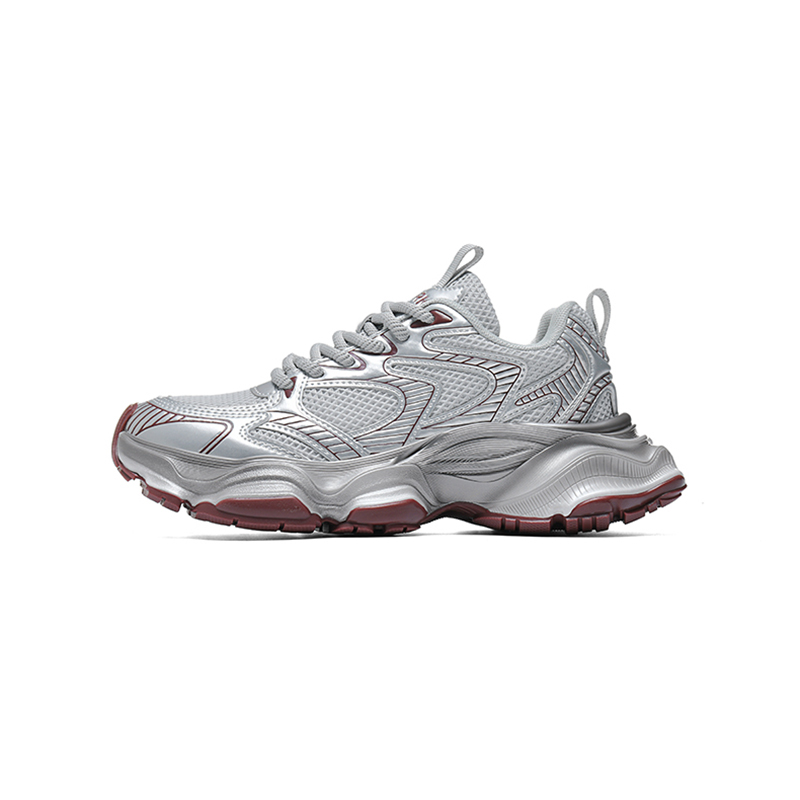 

Низкие массивные кроссовки унисекс FAIRWHALE, Angora красный (Women's)