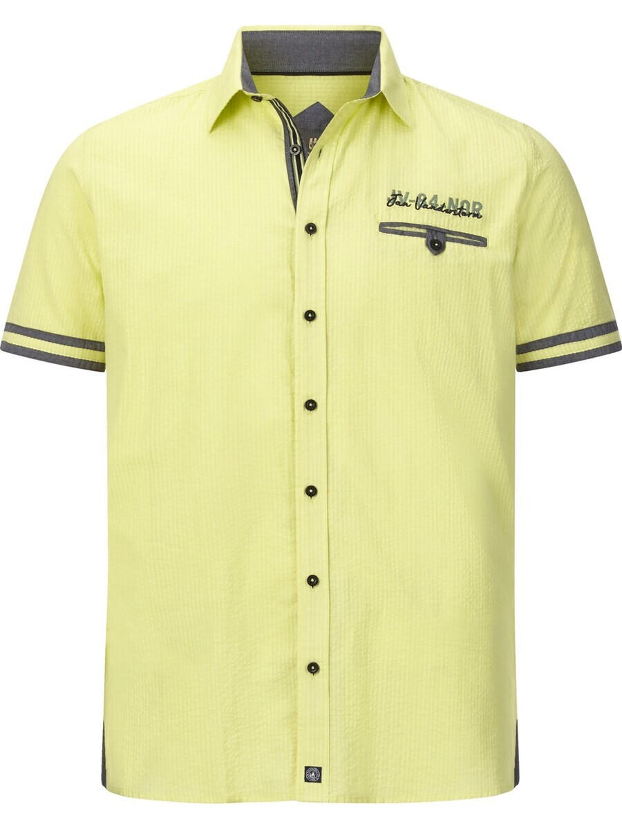 

Комфортная рубашка Jan Vanderstorm MAWENS, цвет Pastel Yellow