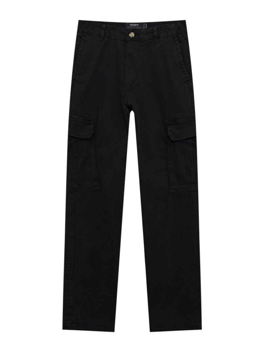 

Брюки карго Pull&Bear, черный