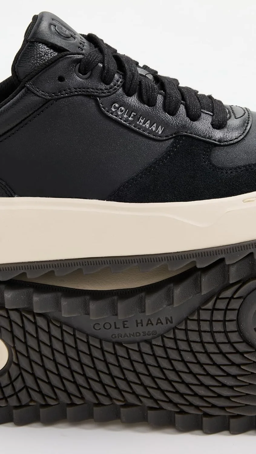 Мужские беговые кроссовки Cole Haan Zerogrand для тренировок на весь день, черный/слоновая кость — фото 4