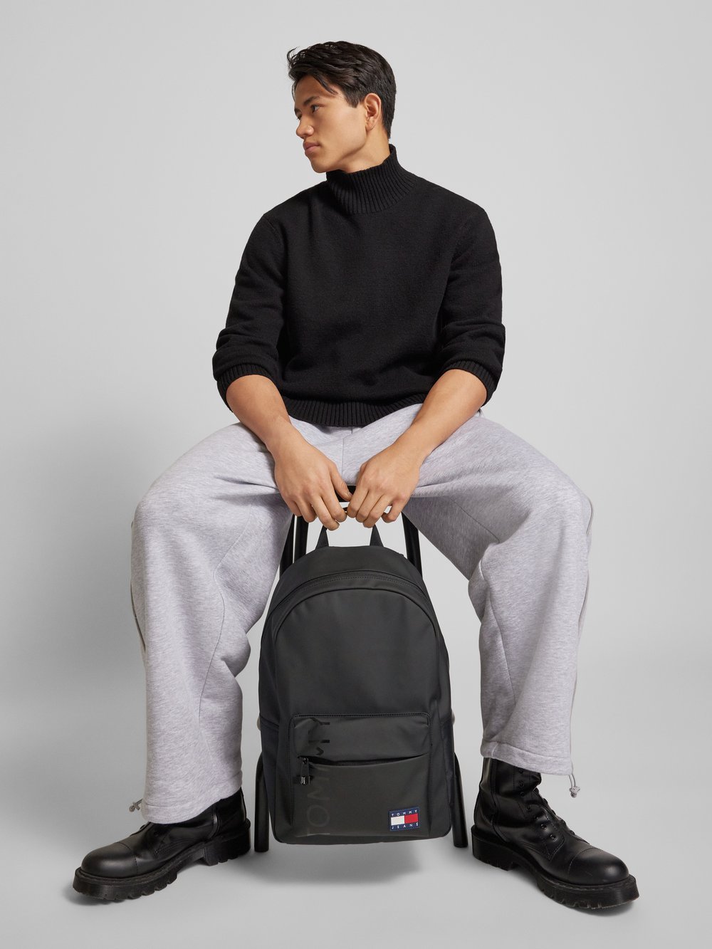 

Рюкзак с этикеткой модель 'DAILY + DOME' Tommy Jeans, черный