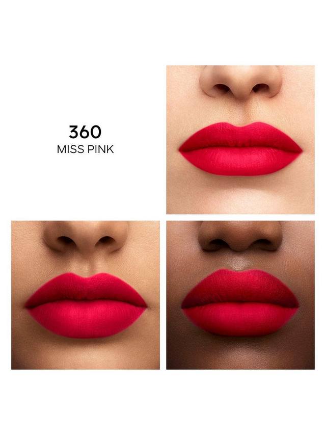 Нежный матовый бальзам для губ Kiss Kiss Guerlain, 360 Miss Pink — фото 3