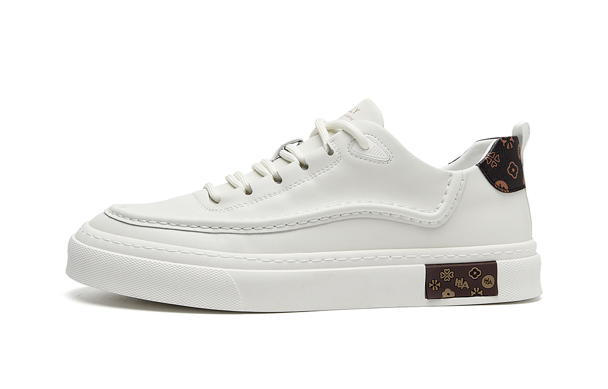 

Износостойкие низкие мужские кроссовки HLA, White