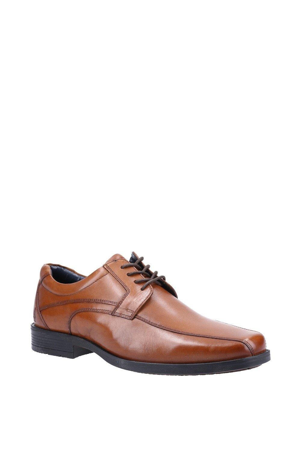 

Кожаные туфли на шнуровке "Brandon" Hush Puppies, бежевый