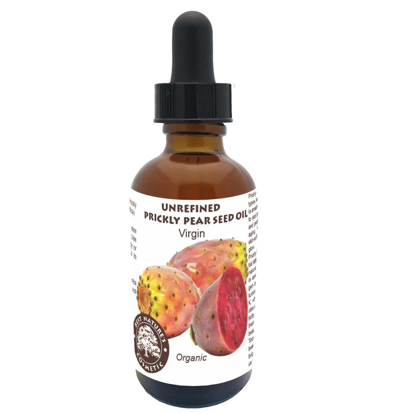 Масло для лица Best Nature'S Cosmetics — Органическое масло семян опунции PRICKLY PEAR, холодного отжима, % чистое