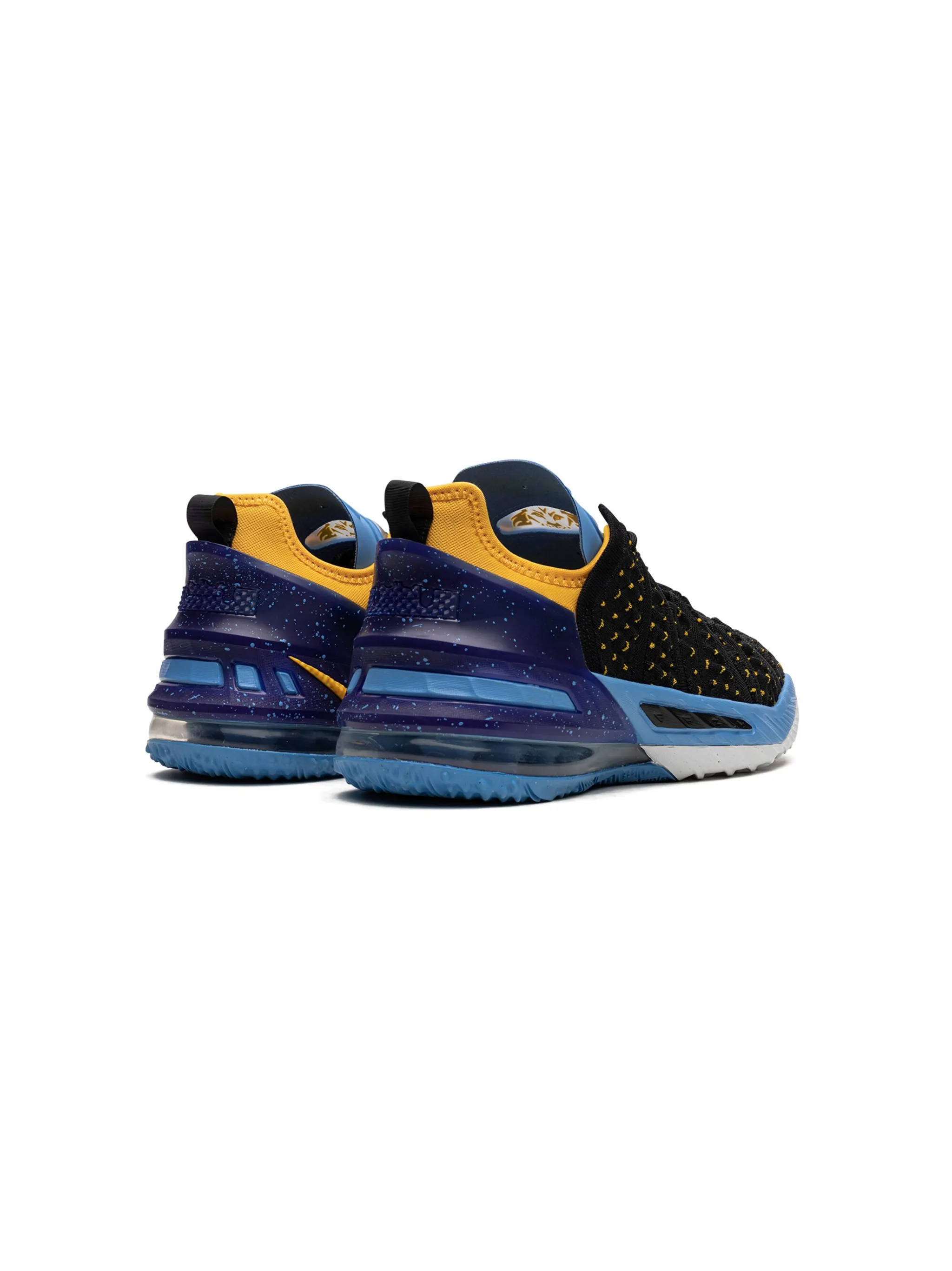 Кроссовки LeBron 18 Minneapolis Lakers Nike Kids, черный — фото 3