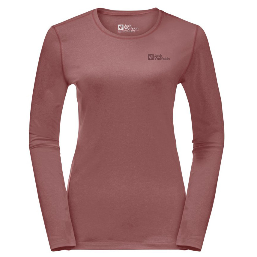 

Флисовый свитер Jack Wolfskin Sky Thermal L/S, цвет Mineral Red