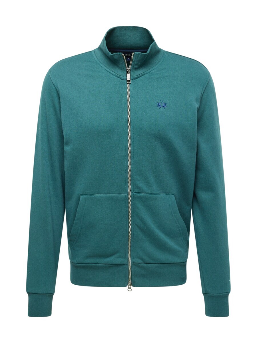 

Куртка на молнии La Martina Zip-Up Hoodie, цвет jade