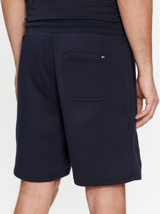 Спортивные шорты regular fit Logo MW0MW34201 Tommy Hilfiger, синий — фото 3