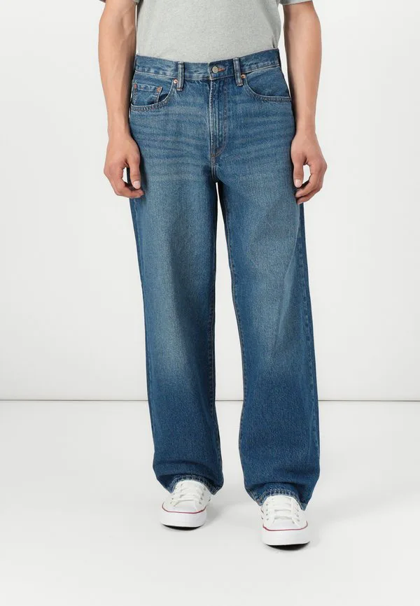 Свободные джинсы свободного кроя для оркестра Gap, Dark Wash