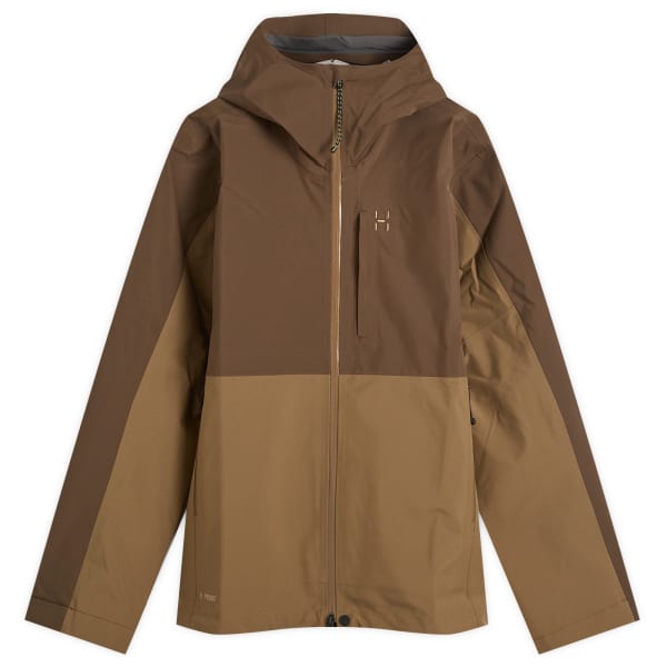 

Водонепроницаемая куртка Front Proof II Haglöfs, Woodland Brown & Teak Brown