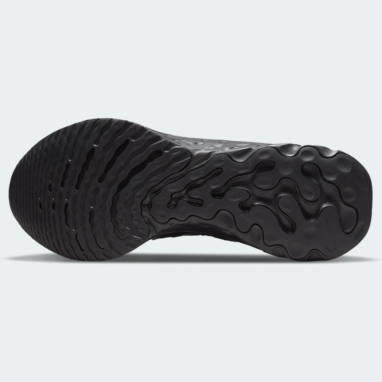 Кроссовки NIKE React Infinity Run Flyknit 3 для бега, мужские, Black — фото 3
