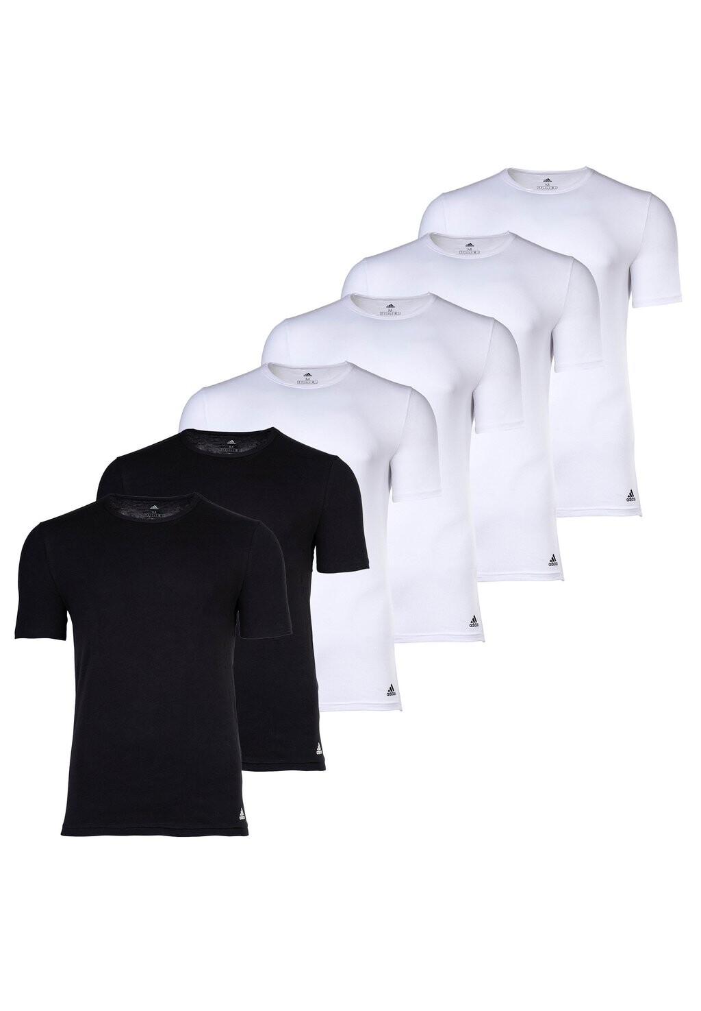

Базовая футболка 6 PACK adidas Sportswear, белый