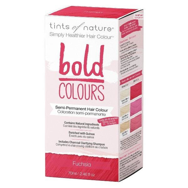 

Полуперманентная краска для волос Tints of Nature BOLD Colours – Фуксия