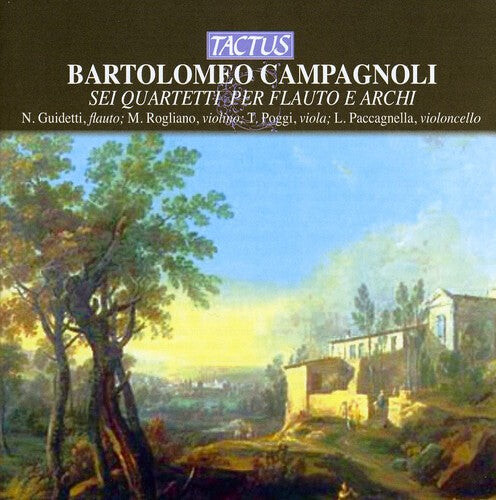 

CD диск Campagnoli / Guidetti / Rogliano / Poggi: Six Flute Quartets