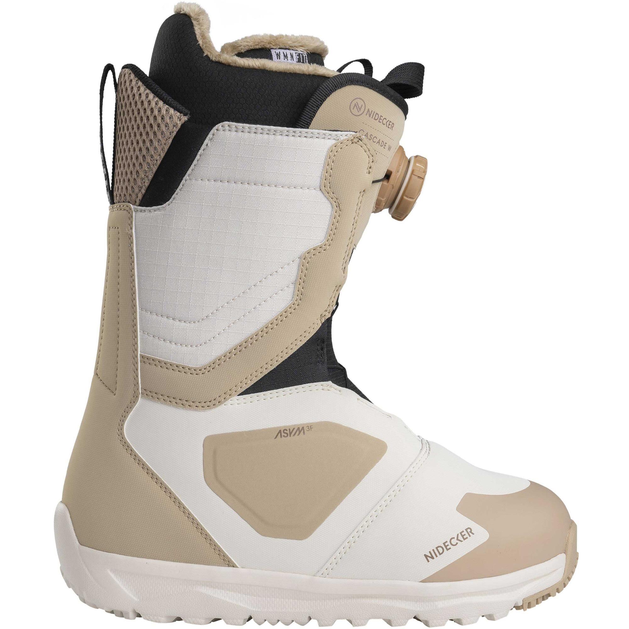 

Женские сноубордические ботинки Cascade '25 Nidecker, Tan