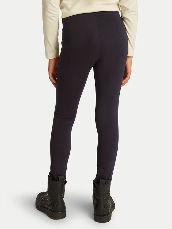 Леггинсы slim fit IG0IG02137 D Calvin Klein Jeans, черный — фото 2