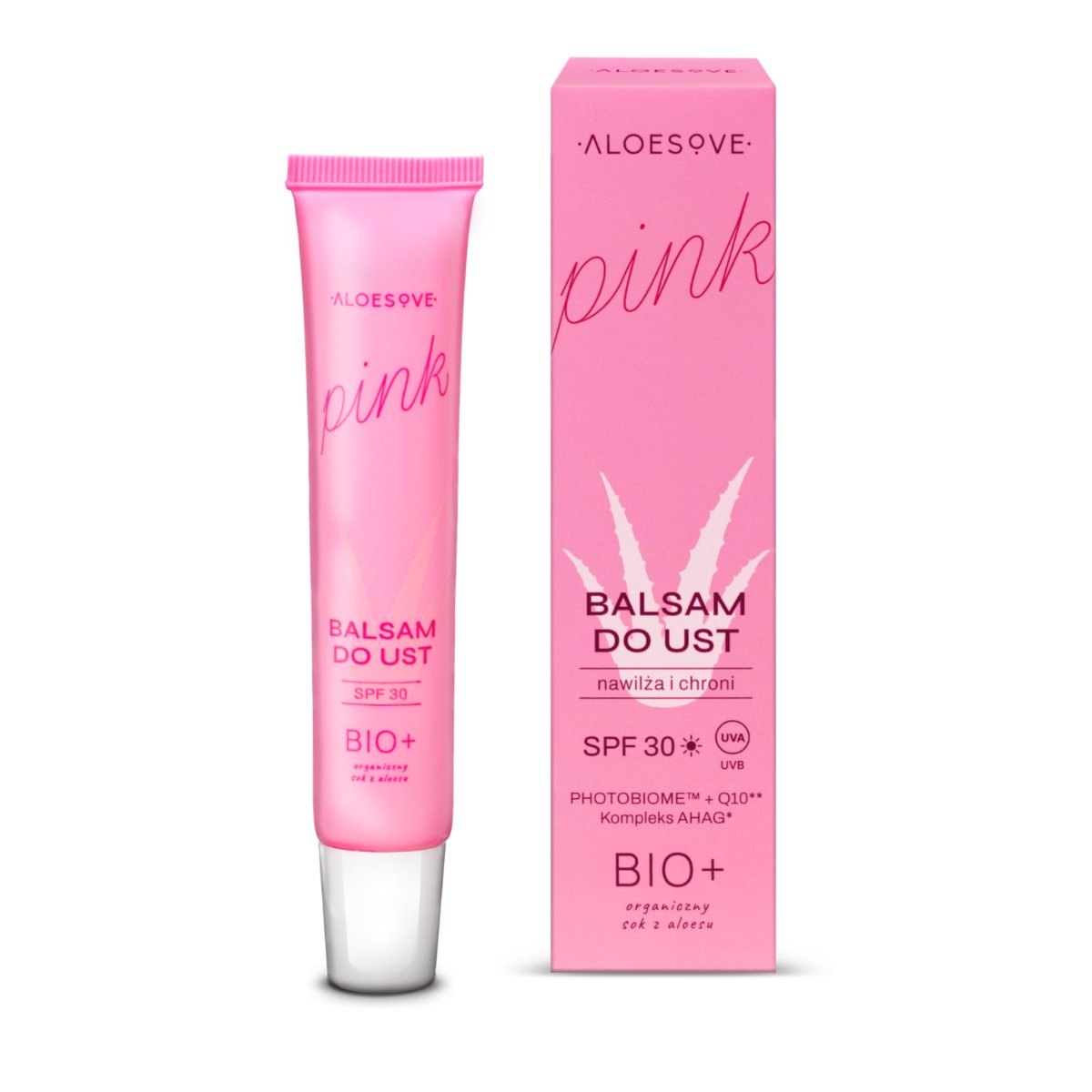 

Aloesove Pink, Бальзам для губ Spf30, 15 мл