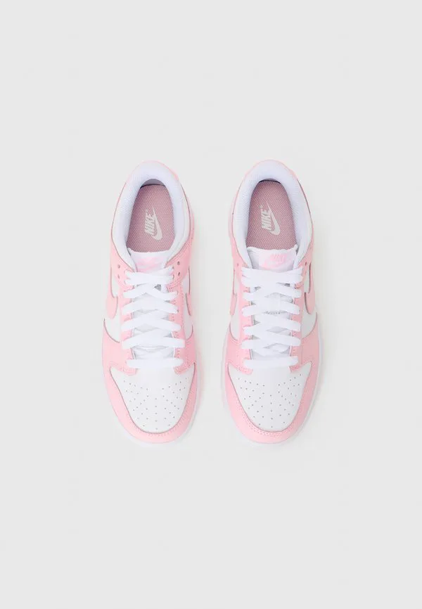Унисекс кроссовки dunk low Nike Sportswear, White/Med Soft Pink — фото 4