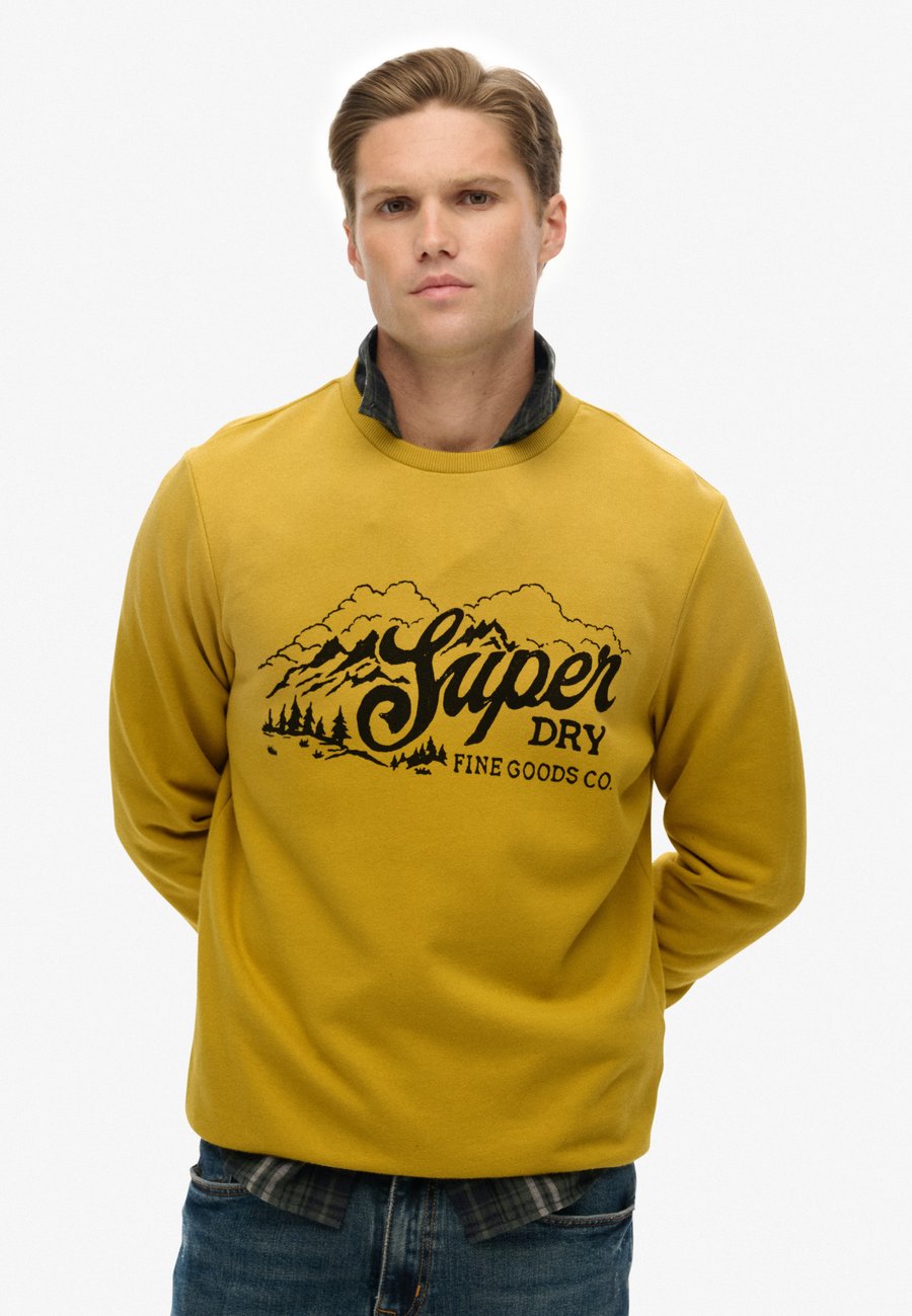

Толстовка Superdry & Co Sweatshirt, Oil Yellow/Yellow