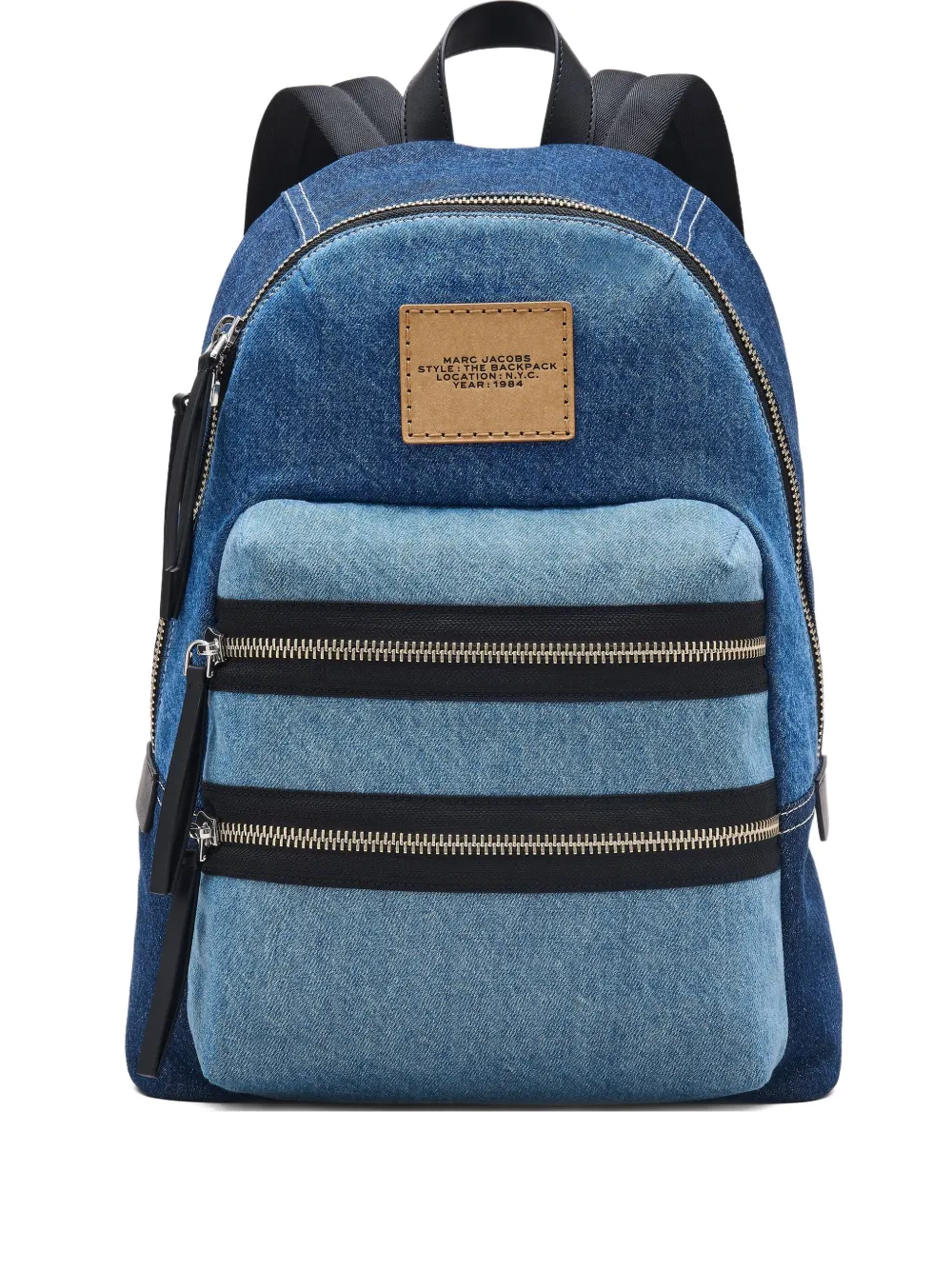

Большой рюкзак The Colorblock Denim MARC JACOBS, синий