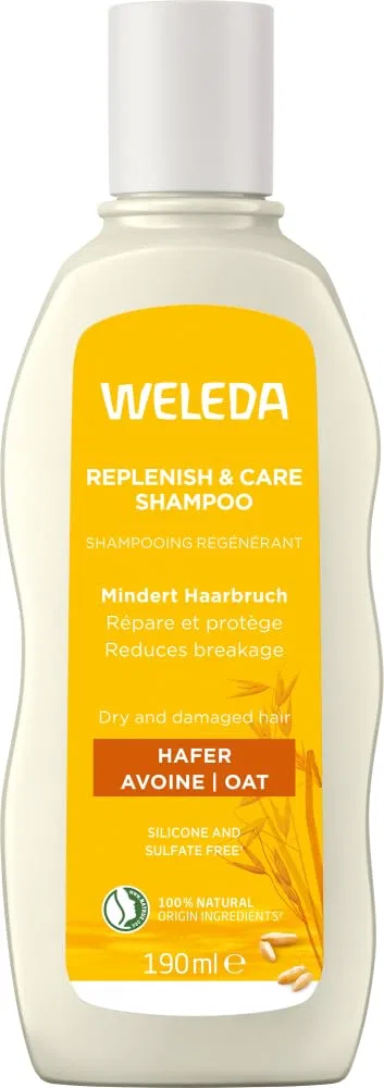 Восстанавливающий шампунь с органическим овсом от Weleda, 190 мл Weleda