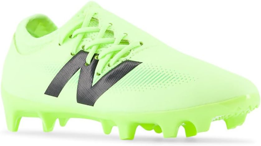 Детские кроссовки New Balance Furon Dispatch FG V7 (унисекс), Bleached Lime Glo/Lime Glo/Phantom — фото 4