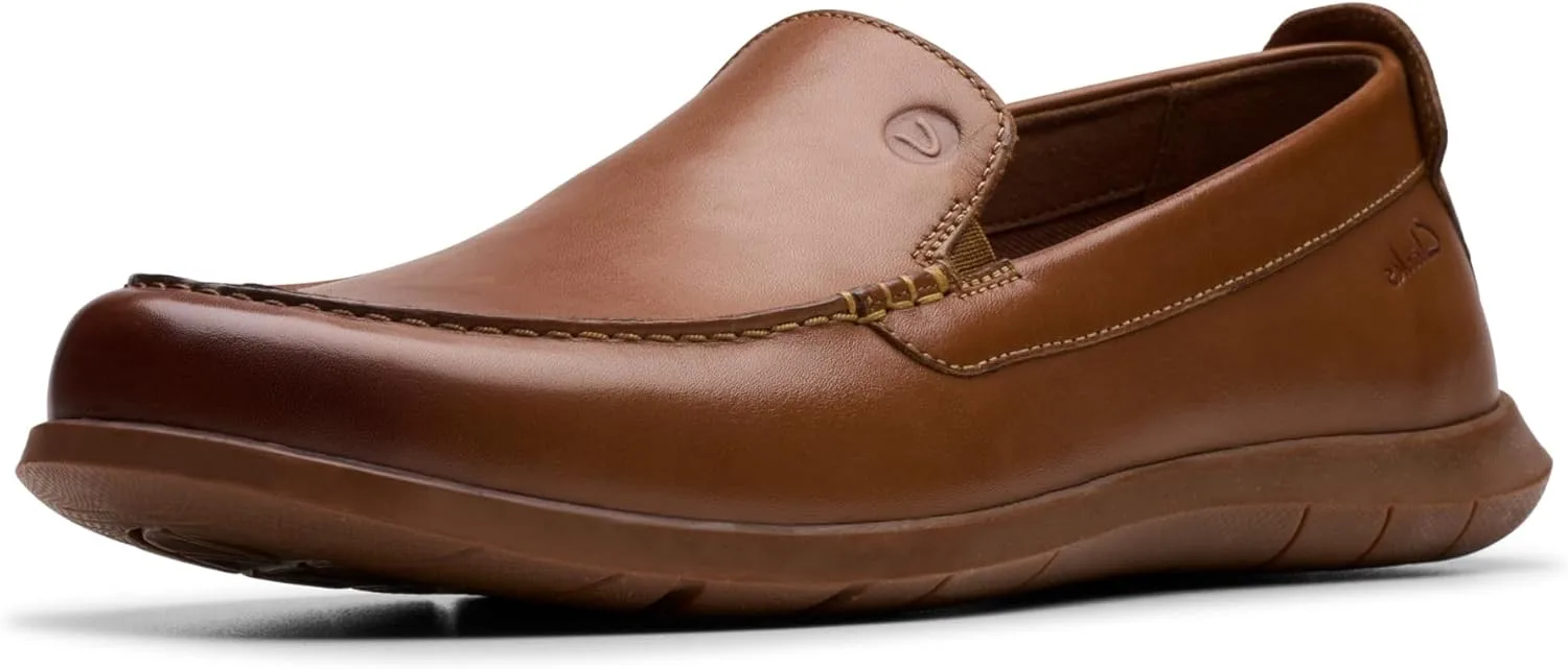 Мужские лоферы Clarks Flexway Step, коричневый