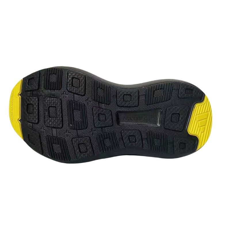 Детские кроссовки FORTARUN 3.0 с низким верхом, устойчивые к истиранию Adidas, черный — фото 4
