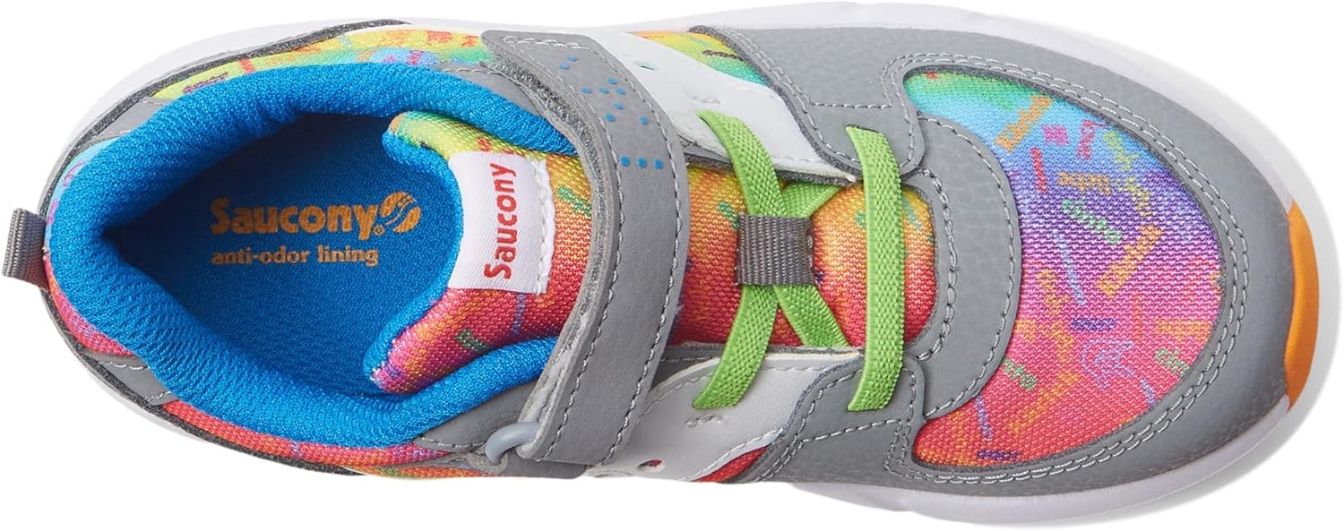 Детские кроссовки Saucony Jazz Lite 2.0 Lx (унисекс), Rainbow Love — фото 2