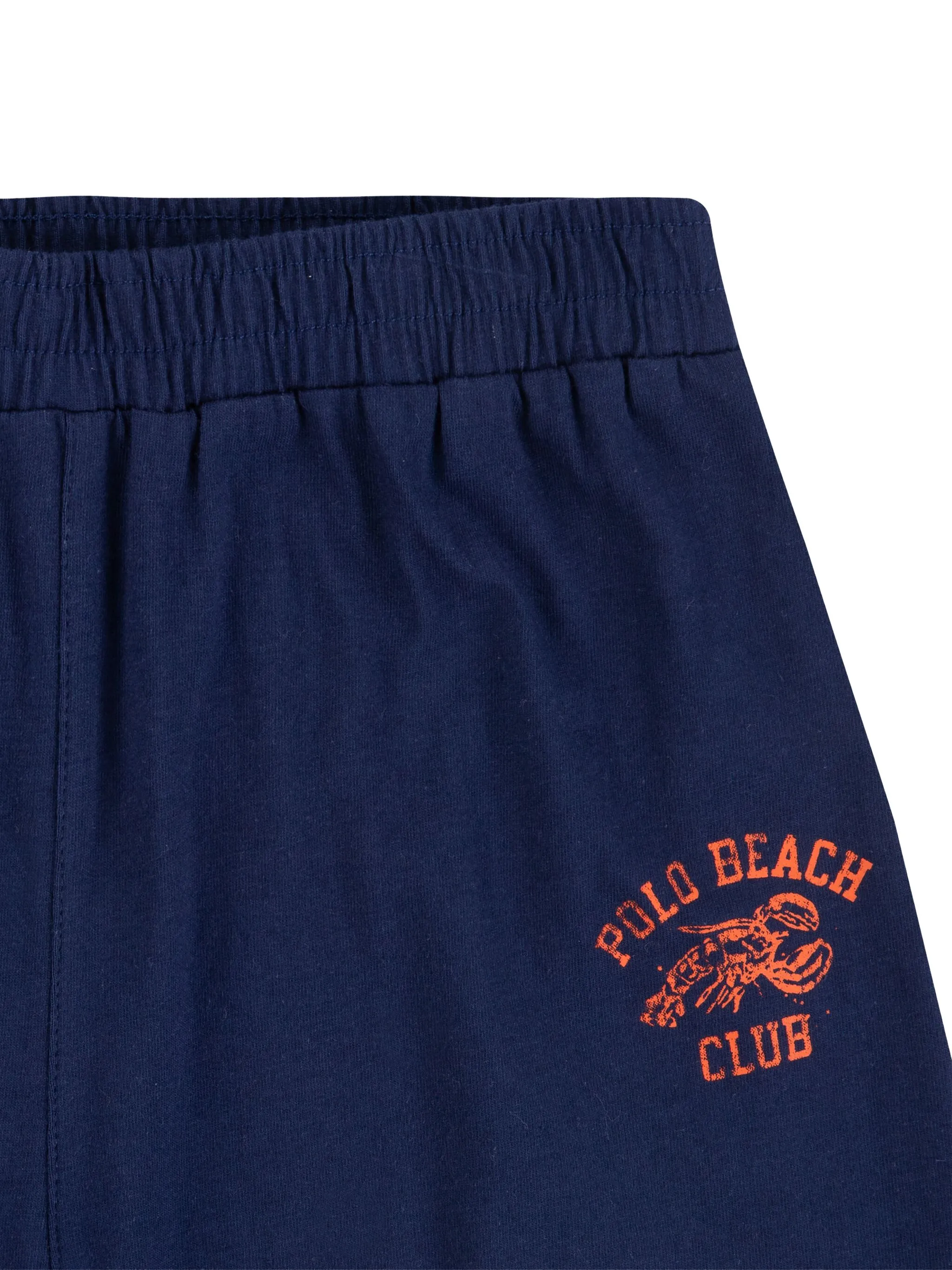 Пижама с принтом Polo Ralph Lauren Kids, синий — фото 3