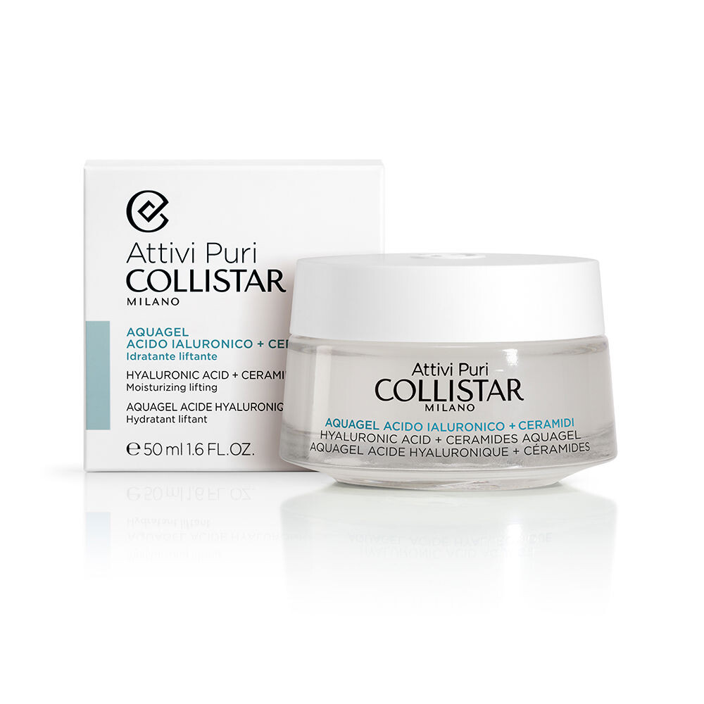 Крем для лица Collistar — Увлажняющий для ухода за лицом Attivi puri aquagel hyaluronic acid + ceramides, 50 мл — фото 2