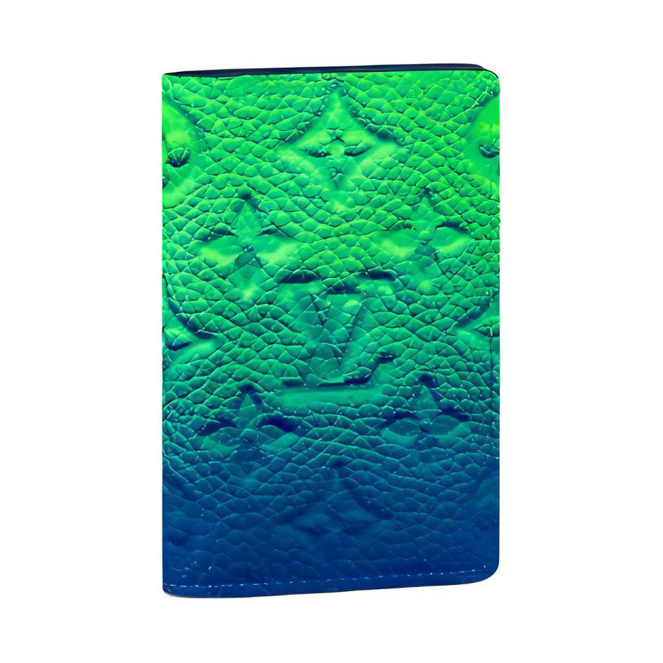 

Органайзер карманный Taurillon Illusion Blue/Green LOUIS VUITTON